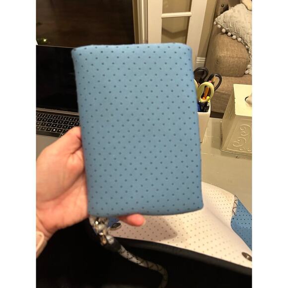 Blue and White Tote Casual Soft Light Weight - Picture 12 of 16